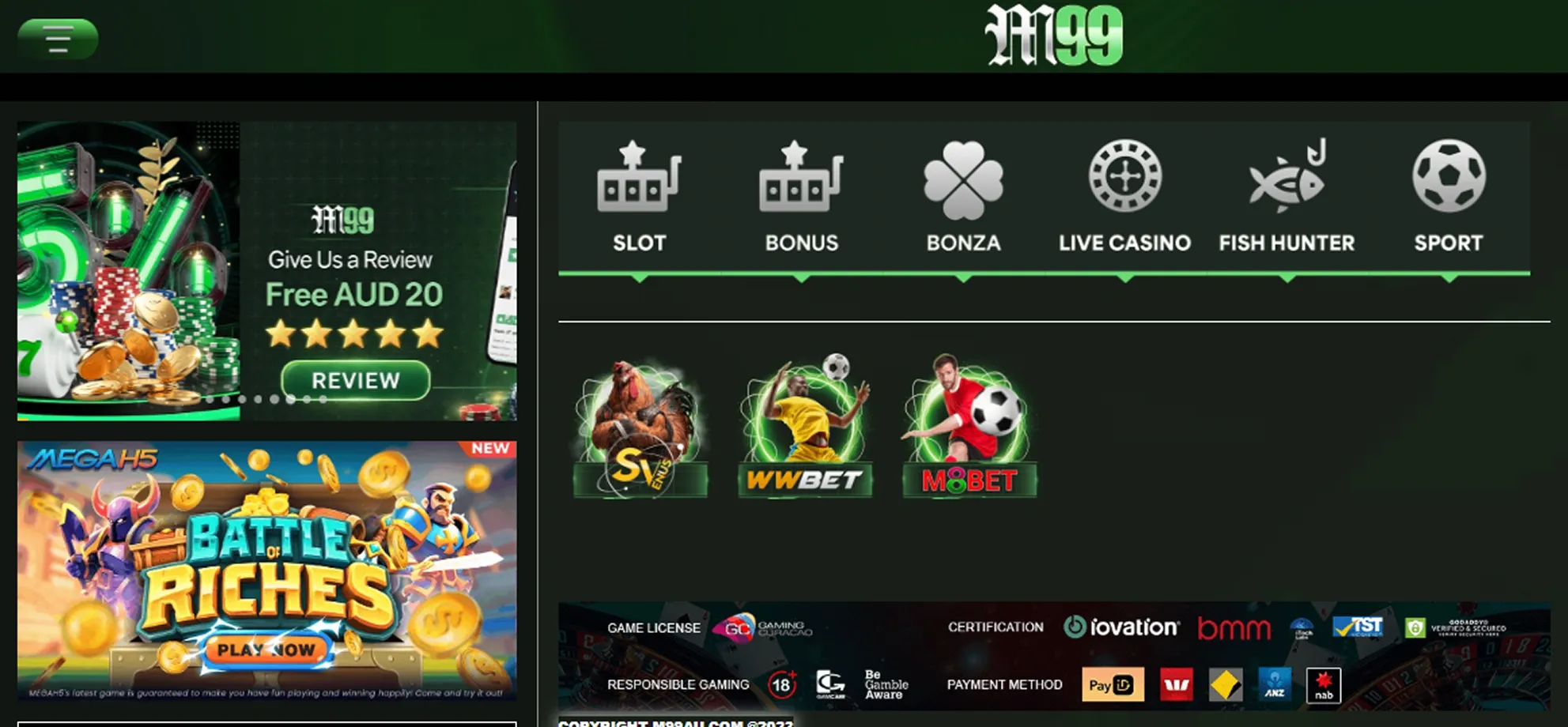 M99 Casino